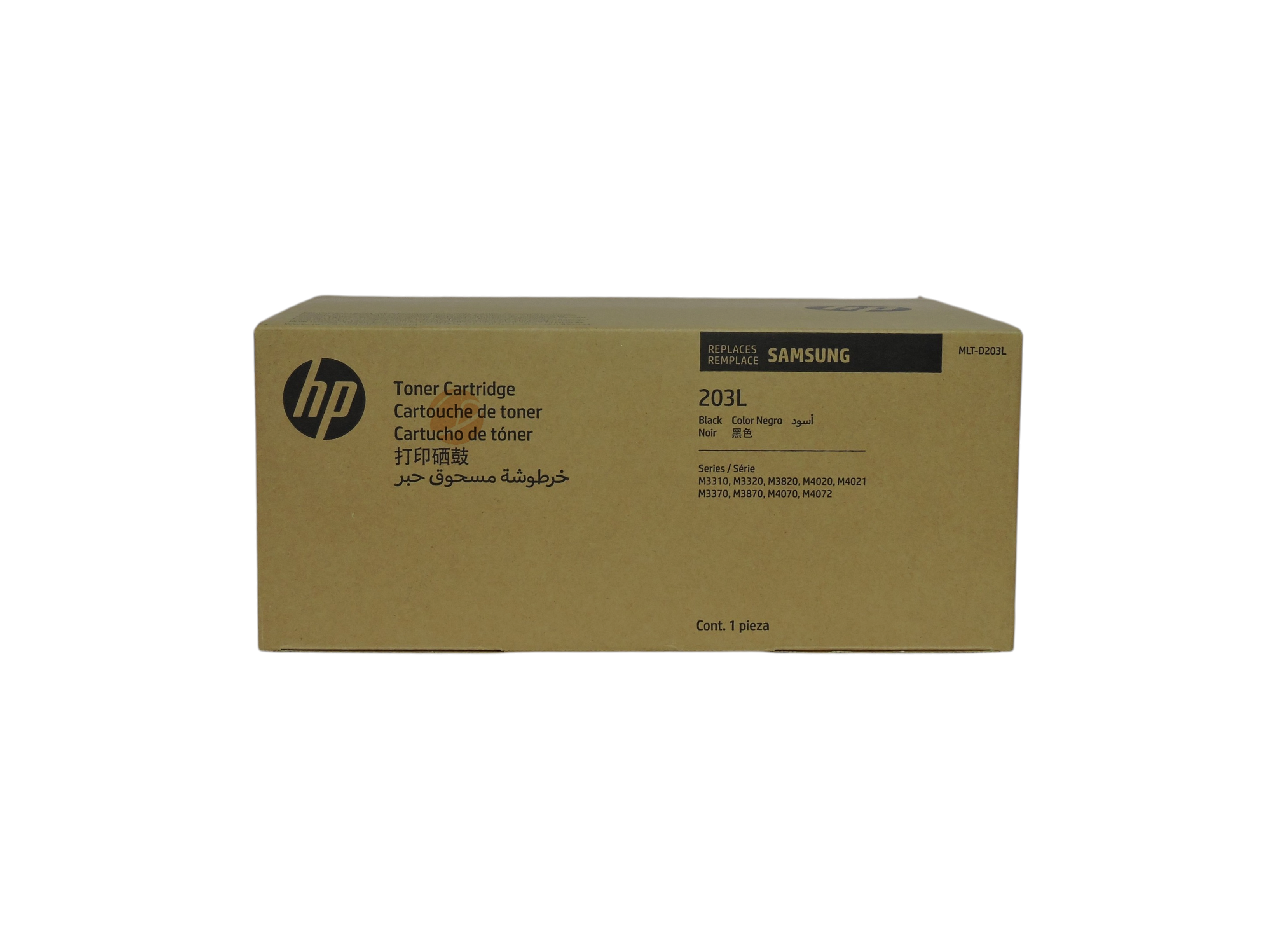 Caja de cartucho de tóner negro original Samsung MLT-D203L de Compras Perfectas para impresoras láser monocromáticas